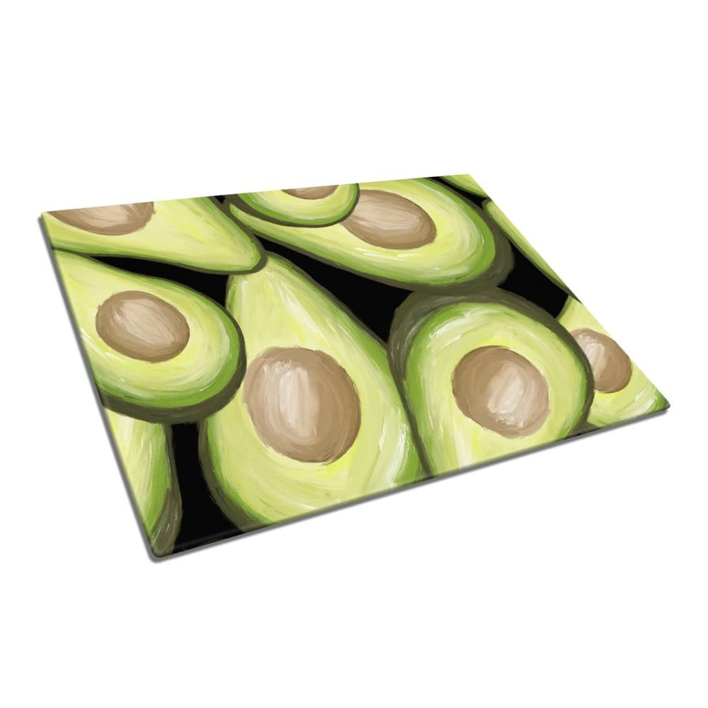 E-shop Sklenená doska na krájanie Insigne Avocado