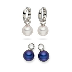 Sada 2 perlových náušníc Nova Pearls Copenhagen Catherin