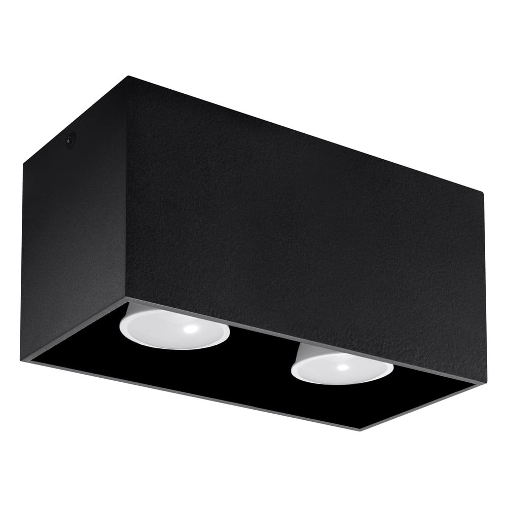 E-shop Čierne stropné svietidlo Nice Lamps Geo