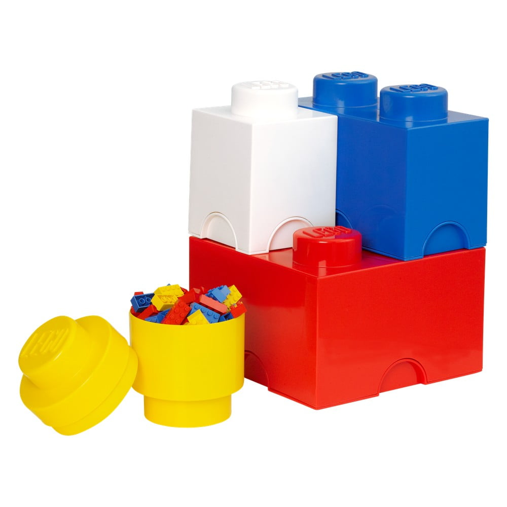 E-shop Sada 4 úložných boxov LEGO®