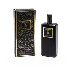 Bytový parfém v škatuľke s vôňou muškátovej šalvie a ruže Bahoma London Room Spray, 100 ml