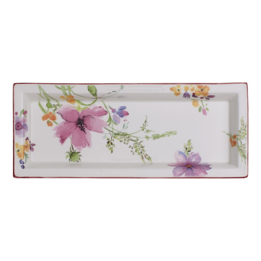 E-shop Servírovací porcelánový podnos s motívom kvetín Villeroy & Boch Mariefleur Gifts