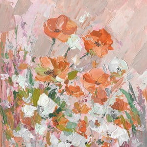 Obraz na plátne Marmont Hill Poppy, 61 × 61 cm