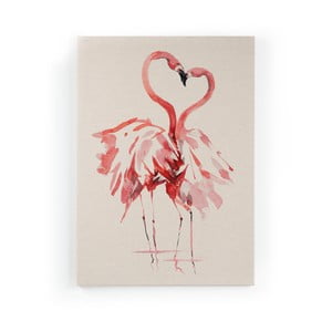 Obraz na plátne Surdic Flamingo, 50 × 70 cm
