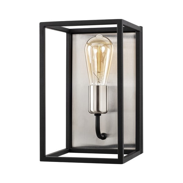 Čierne závesné svietidlo Opviq lights Kafes, výška 28 cm