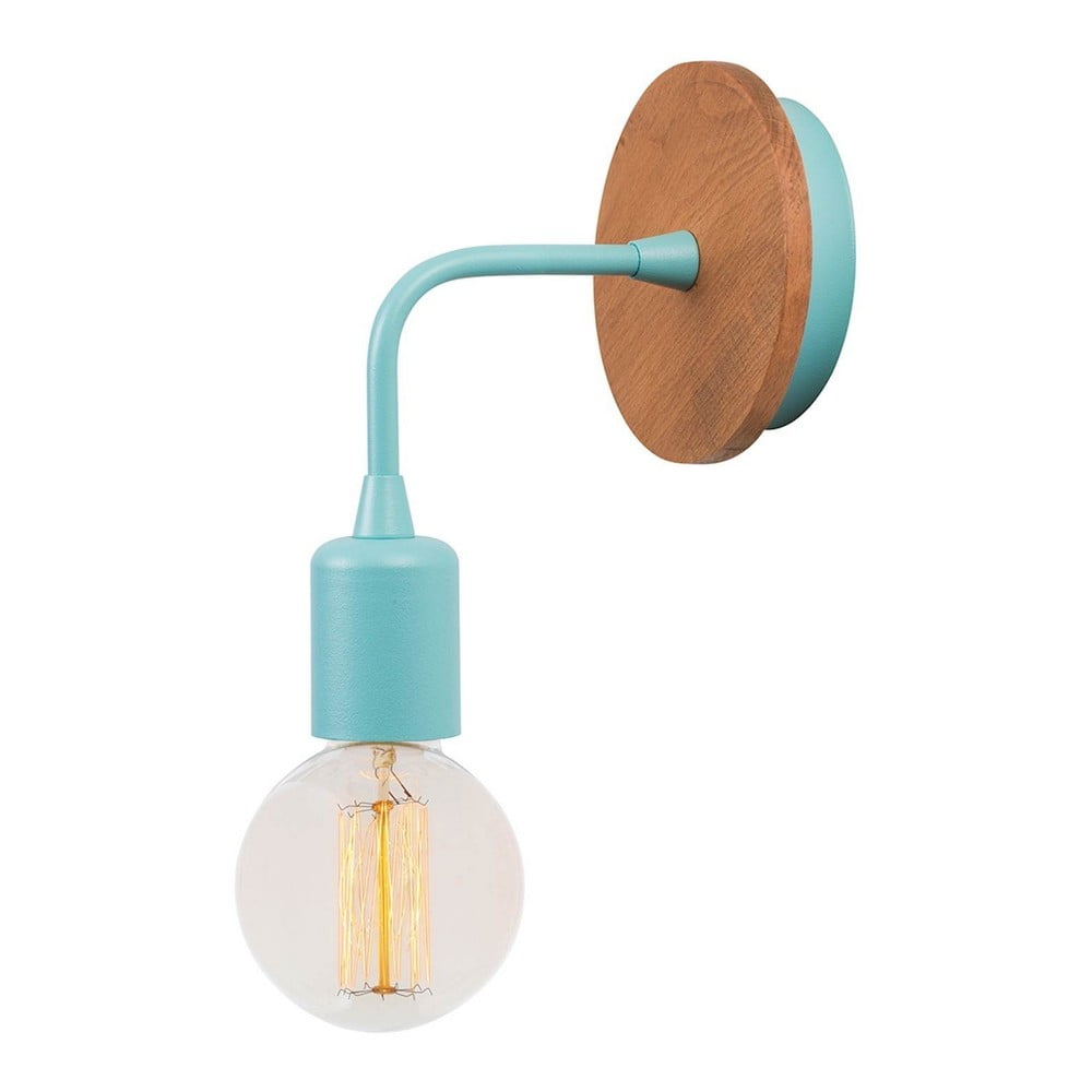 E-shop Modré nástenné svietidlo Homemania Decor Simple Drop