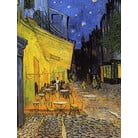 Reprodukcia obrazu Vincent van Gogh - Cafe Terrace, 80 x 60 cm