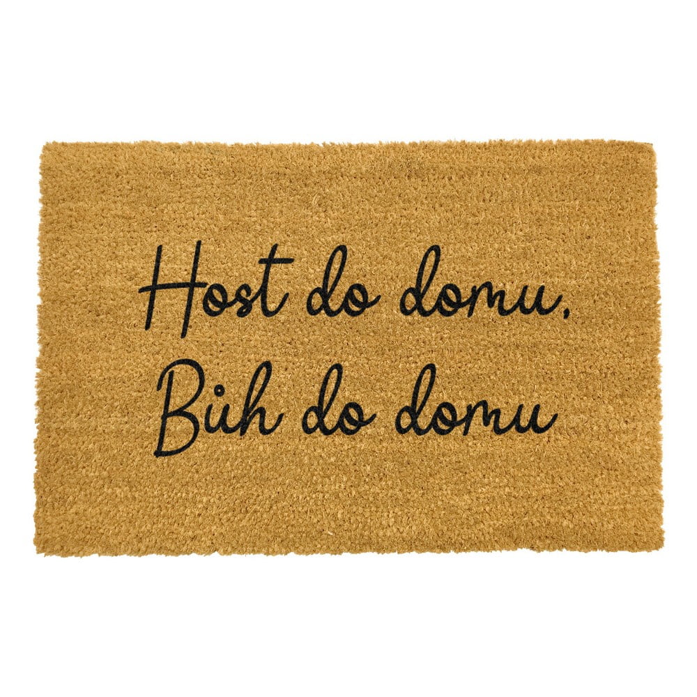 Obrázok Rohožka z prírodného kokosového vlákna Arts Doormats Host do domu, 40 x 60 cm