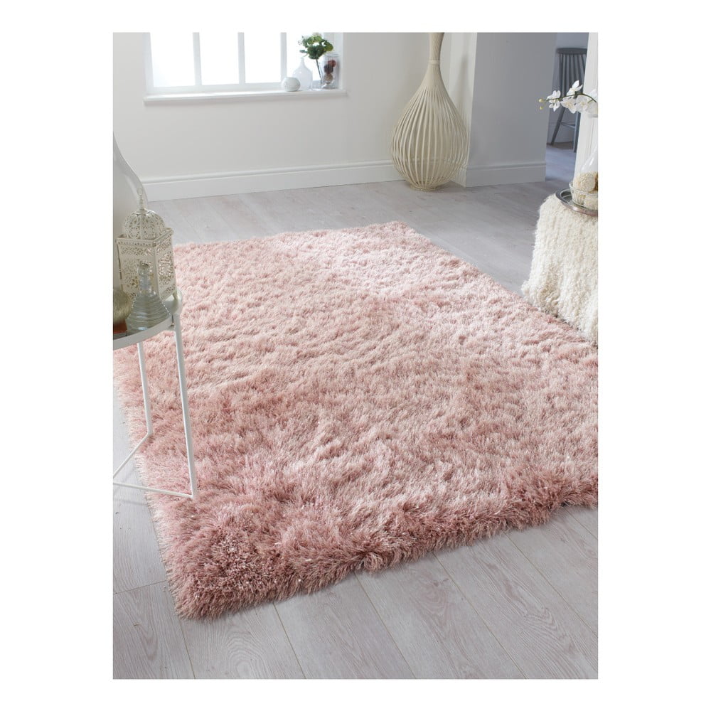 Obrázok Ružový koberec Flair Rugs Dazzle Blush Pink, 80 × 150 cm