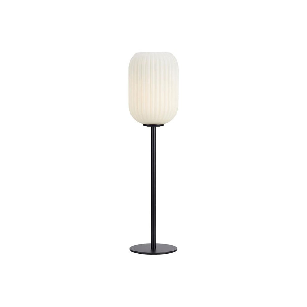 E-shop Čierna stolová lampa Markslöjd Cava, výška 55 cm