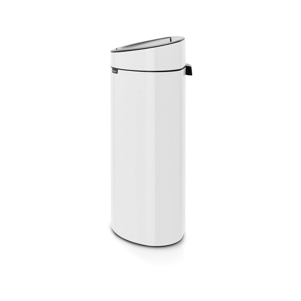 Obrázok Biely odpadkový kôš Brabantia Touch Bin, 40 l