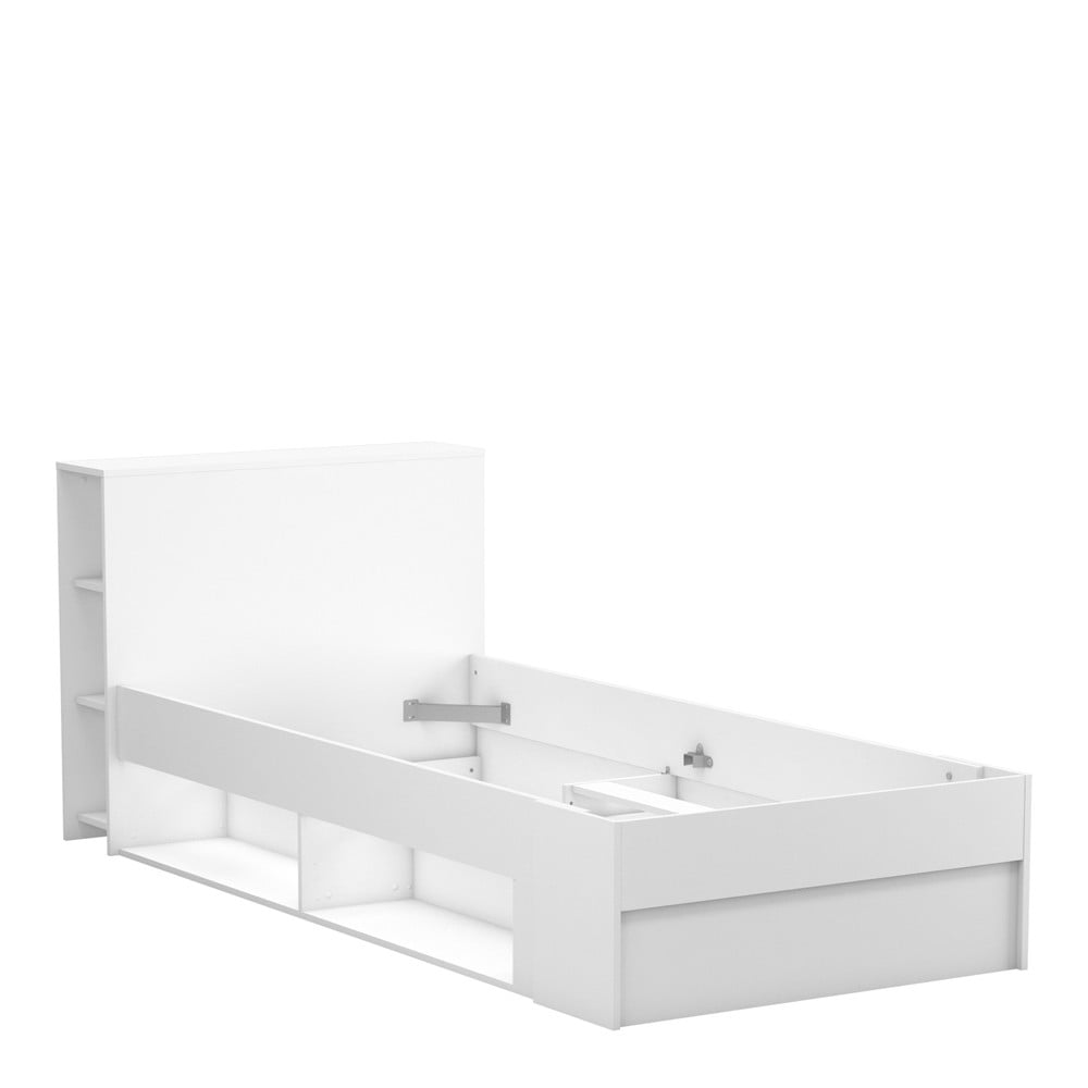 Biela posteľ Demeyere Orphee, 90 × 190/200 cm