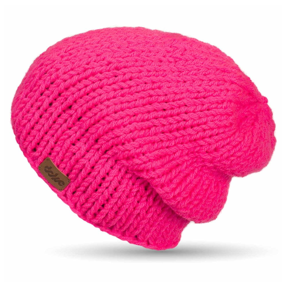 E-shop Ručne pletená čapica DOKE Pink Beanie