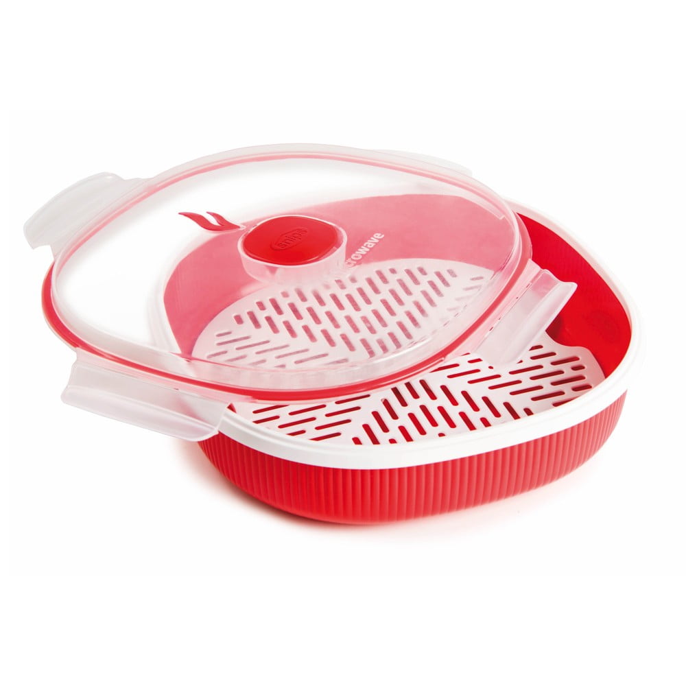 Obrázok Sada na naparovanie potravín v mikrovlnke Snips Dish Steamer, 2 l