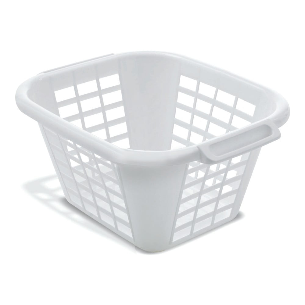 E-shop Biely kôš na bielizeň Addis Square Laundry Basket, 24 l