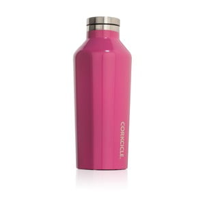 Ružová cestovná termofľaša Corkcicle Canteen, 260 ml