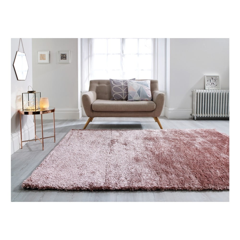 Obrázok Ružový koberec Flair Rugs Serenity Pink, 160 × 230 cm