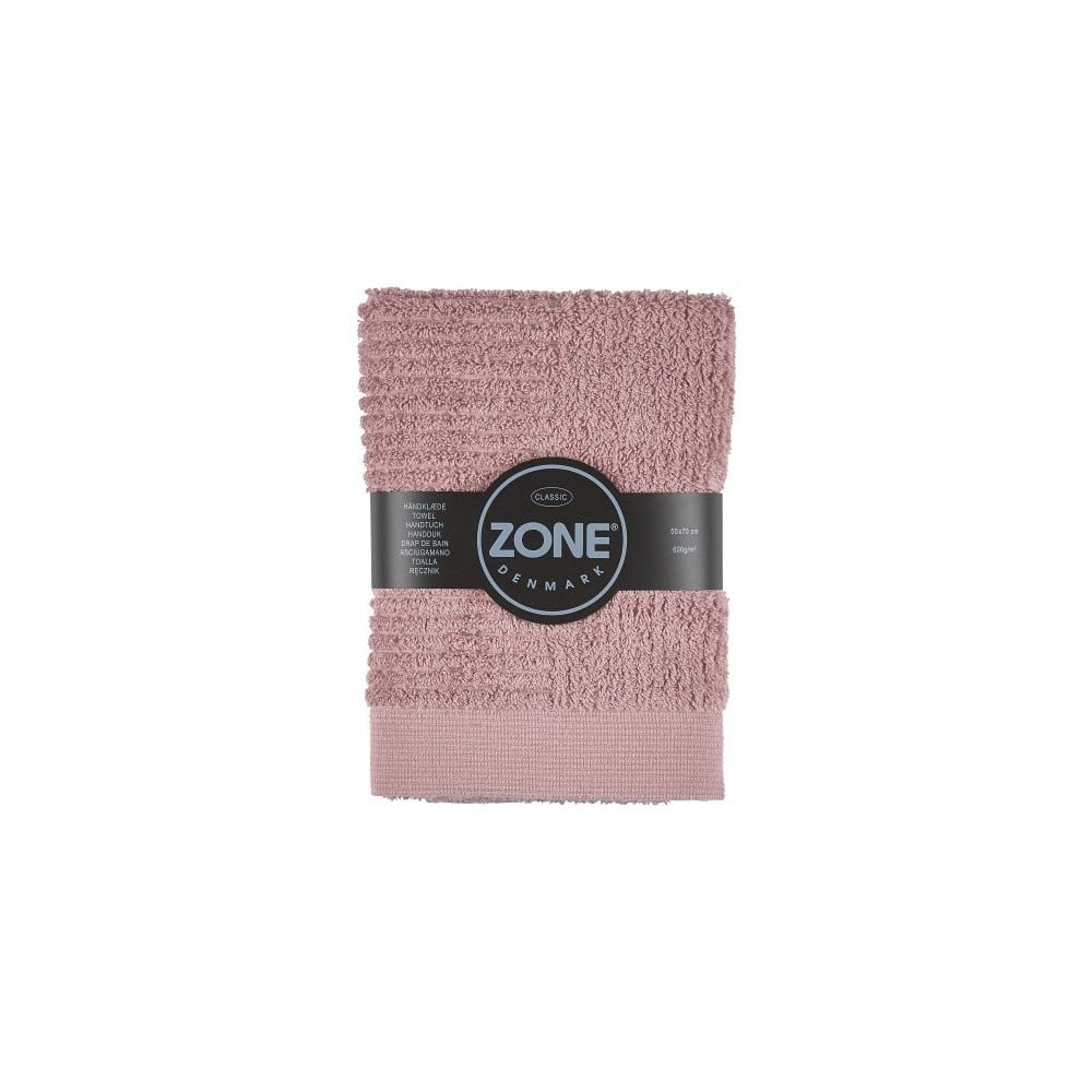 E-shop Ružový uterák Zone Classic, 50 × 70 cm