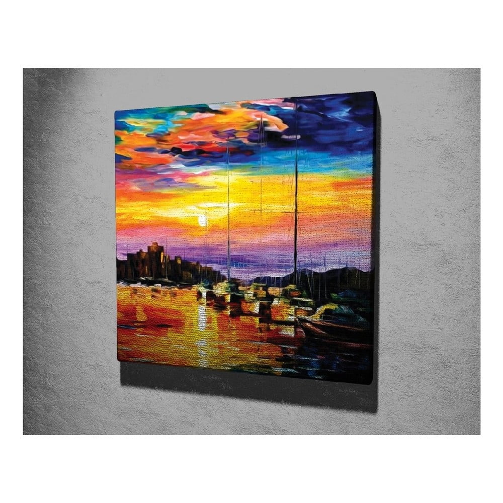 Obrázok Nástenná reprodukcia na plátne Leonid Afremov, 45 × 45 cm