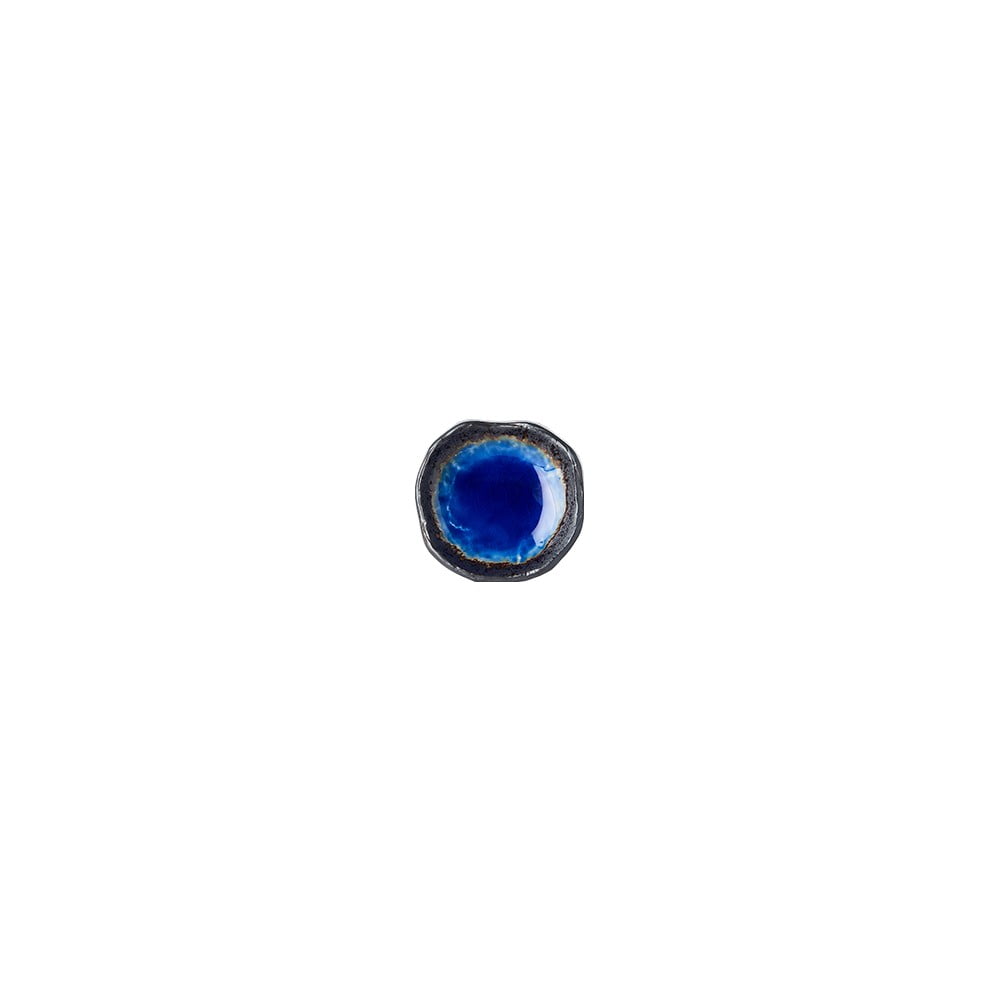 E-shop Modrý keramický tanierik Mij Cobalt, ø 9 cm