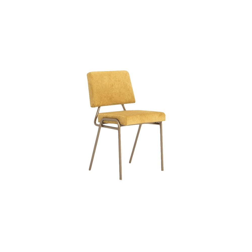 E-shop Žltá jedálenská stolička Simple - CustomForm
