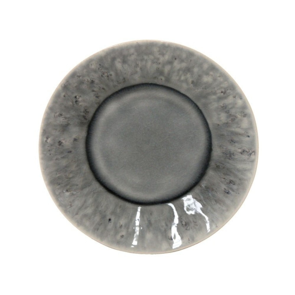 Sivý kameninový tanier Costa Nova Madeira, ⌀ 16 cm
