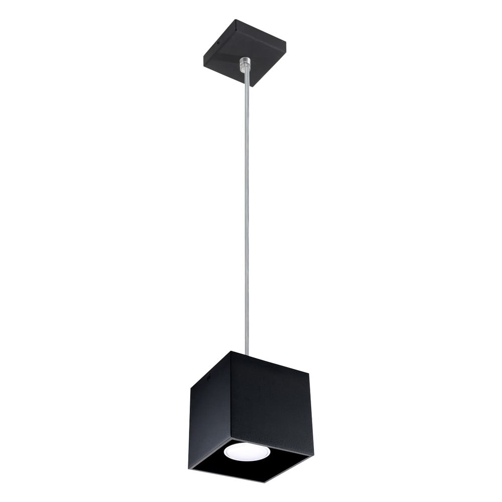 E-shop Čierne závesné svietidlo Nice Lamps Geo