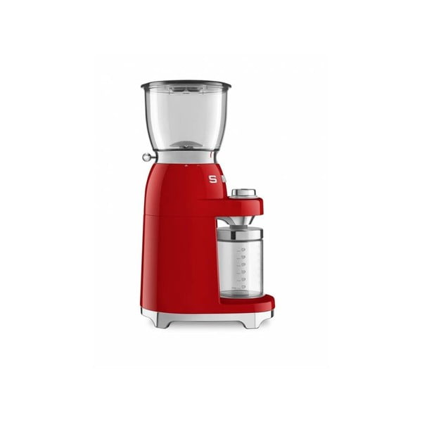 Červený mlynček na kávu SMEG 50's Retro