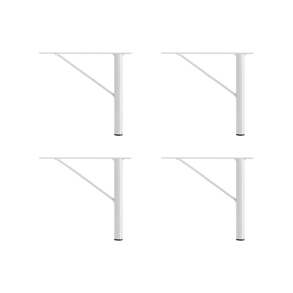 E-shop Biele kovové nožičky ku skriniam v súprave 4 ks Mistral & Edge by Hammel - Hammel Furniture