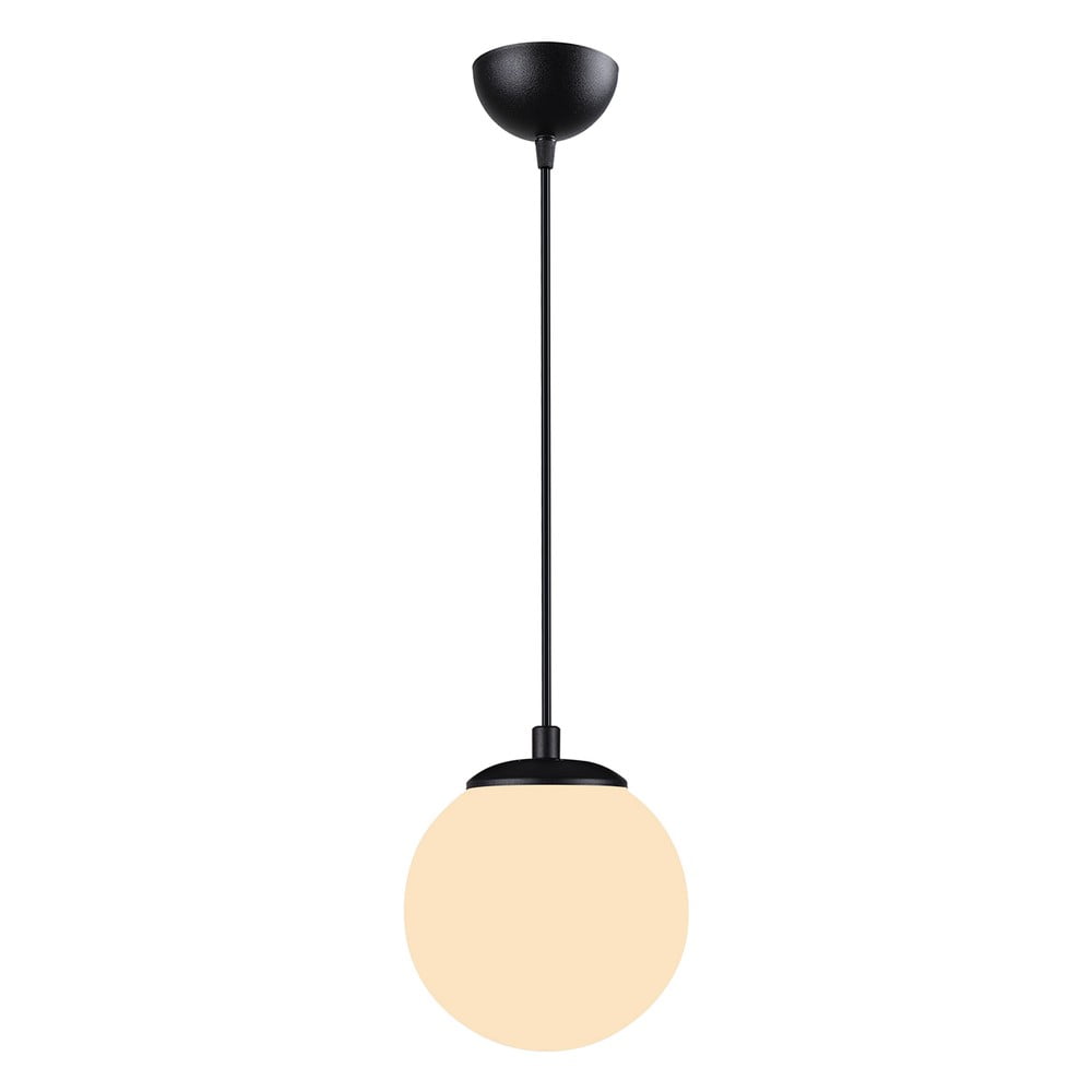E-shop Čierne závesné svietidlo Squid Lighting Efe, výška 120 cm