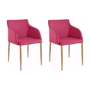 Sada 2 ružových stoličiek Støraa Nimbus