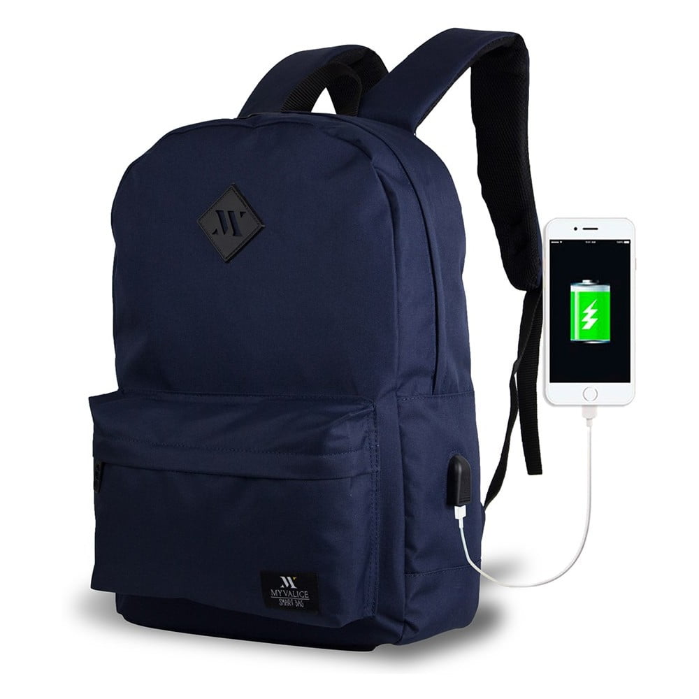 Obrázok Tmavomodrý batoh s USB portom My Valice SPECTA Smart Bag