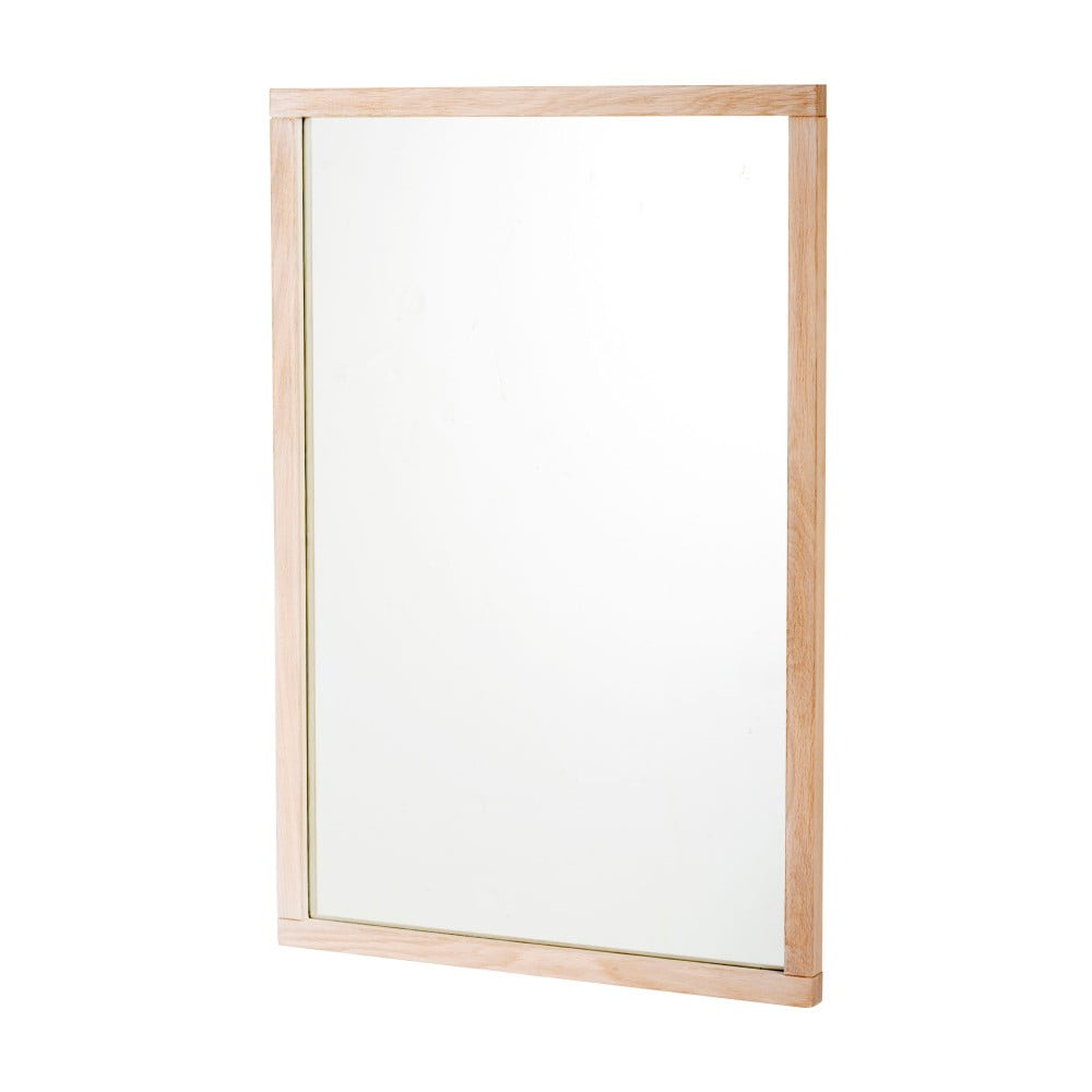 E-shop Matne lakované dubové zrkadlo Rowico Lodur