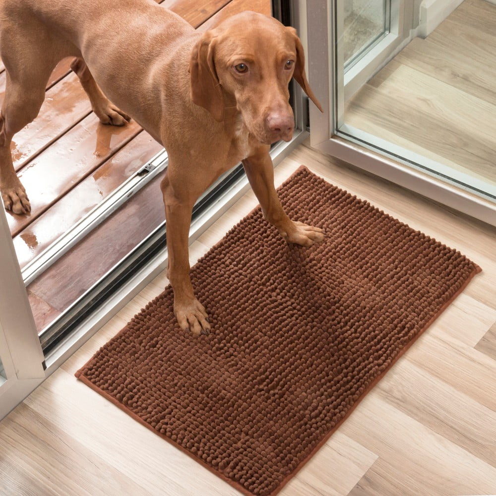 E-shop Hnedá psia rohožka InnovaGoods Pet Doormat, 85 × 65 cm