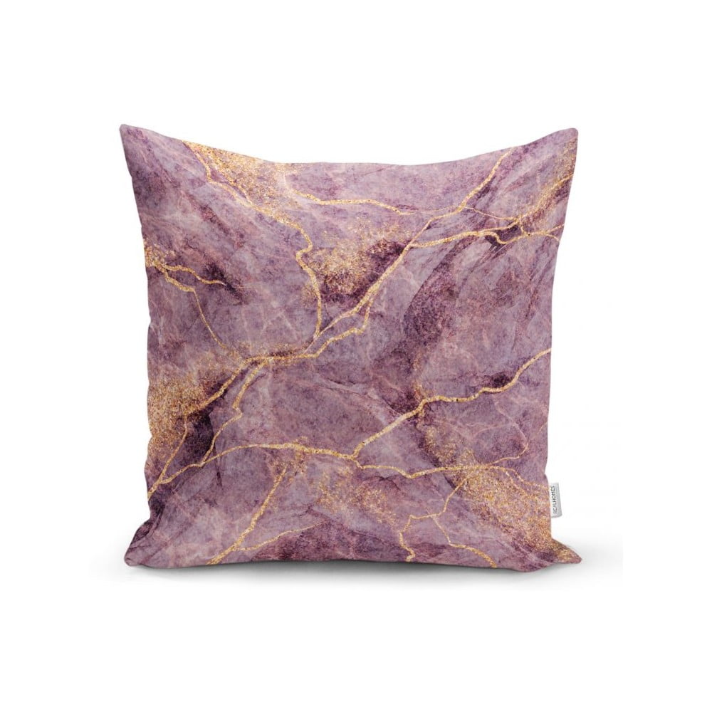 E-shop Obliečka na vankúš Minimalist Cushion Covers Lilac Marble, 45 x 45 cm