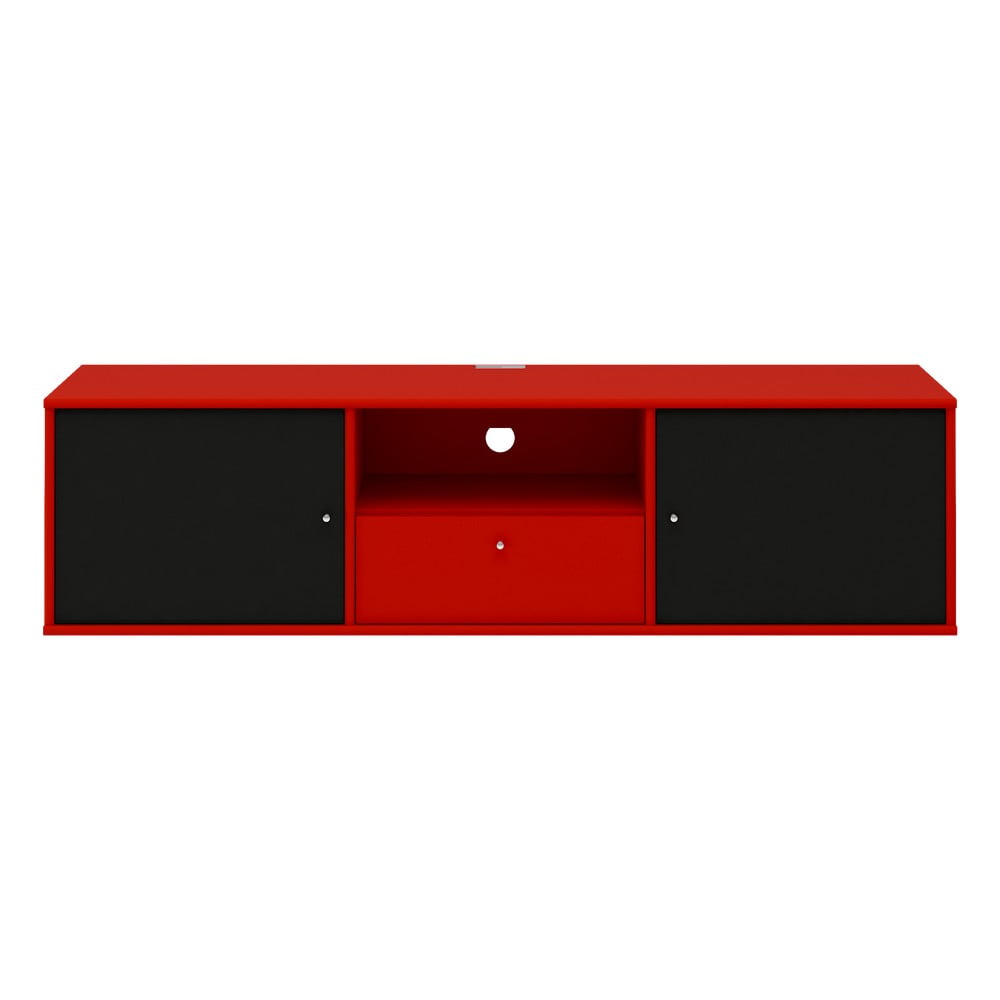 E-shop Červený TV stolík Mistral 232