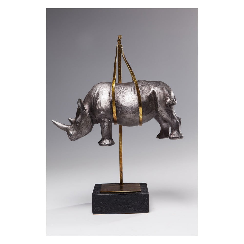 Obrázok Dekorácie Kare Design Hanging Rhino, výška 43 cm