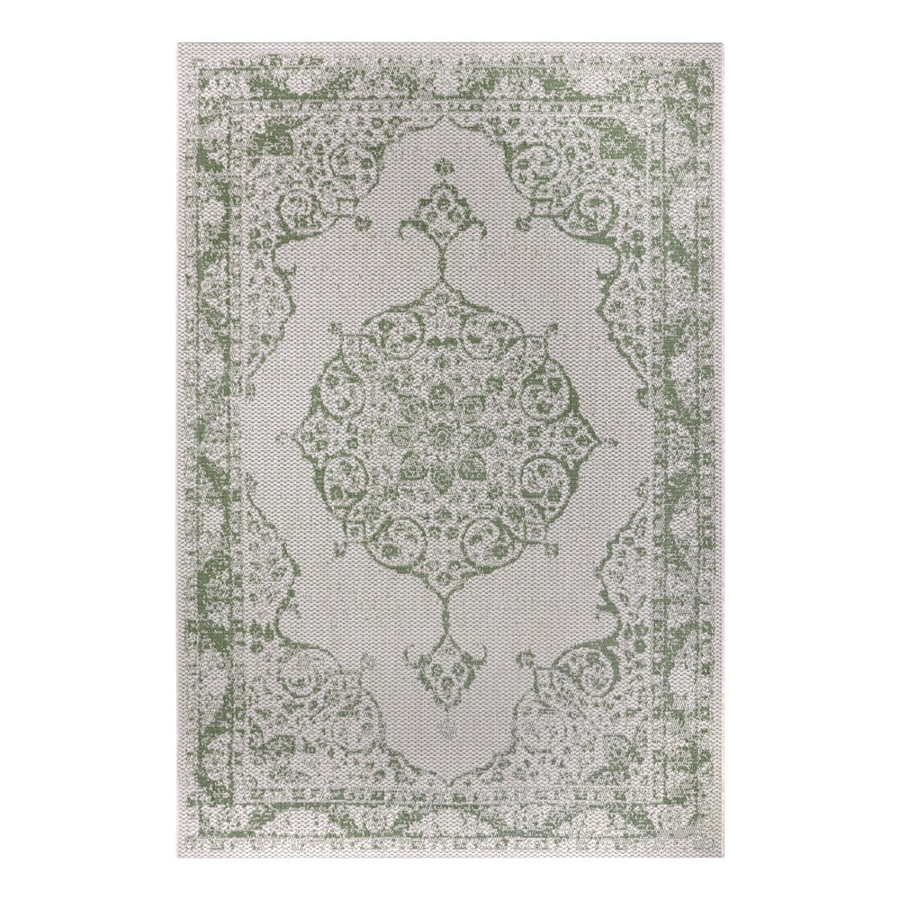 E-shop Zeleno-béžový vonkajší koberec Ragami Oslo, 120 x 170 cm