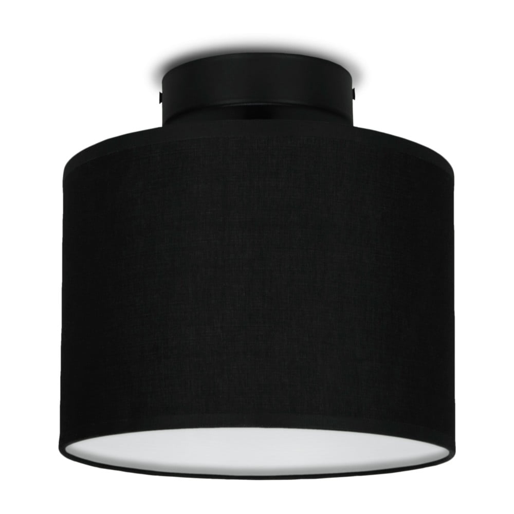 E-shop Čierne stropné svietidlo Sotto Luce MIKA XS CP, ⌀ 20 cm