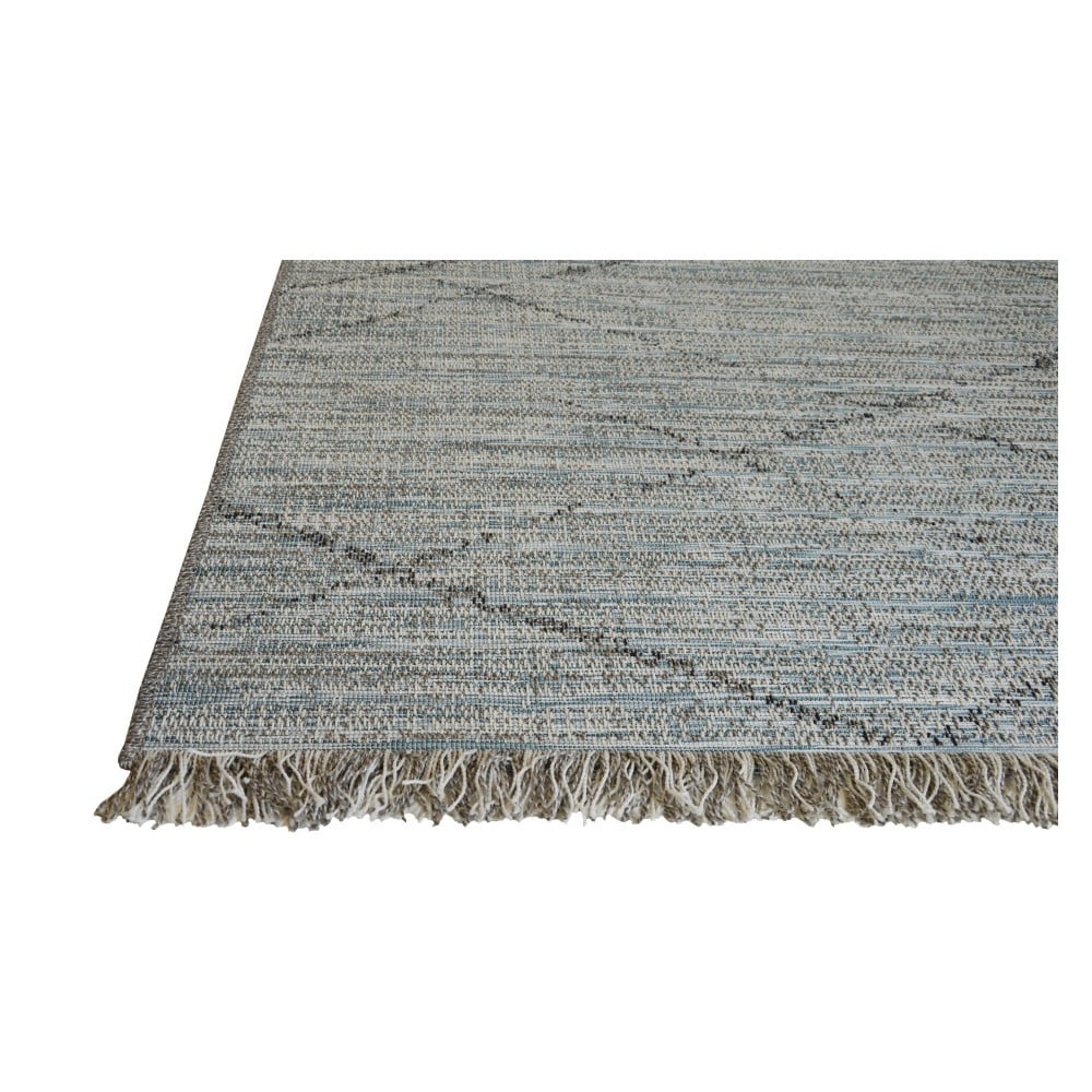 Obrázok Modrý koberec vhodný aj do exteriéru Floorita Les Gipsy Blue, 155 × 230 cm