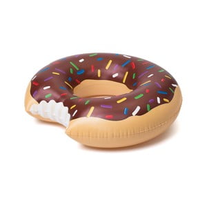Nafukovací kruh v tvare čokoládového donutu Big Mouth Inc.