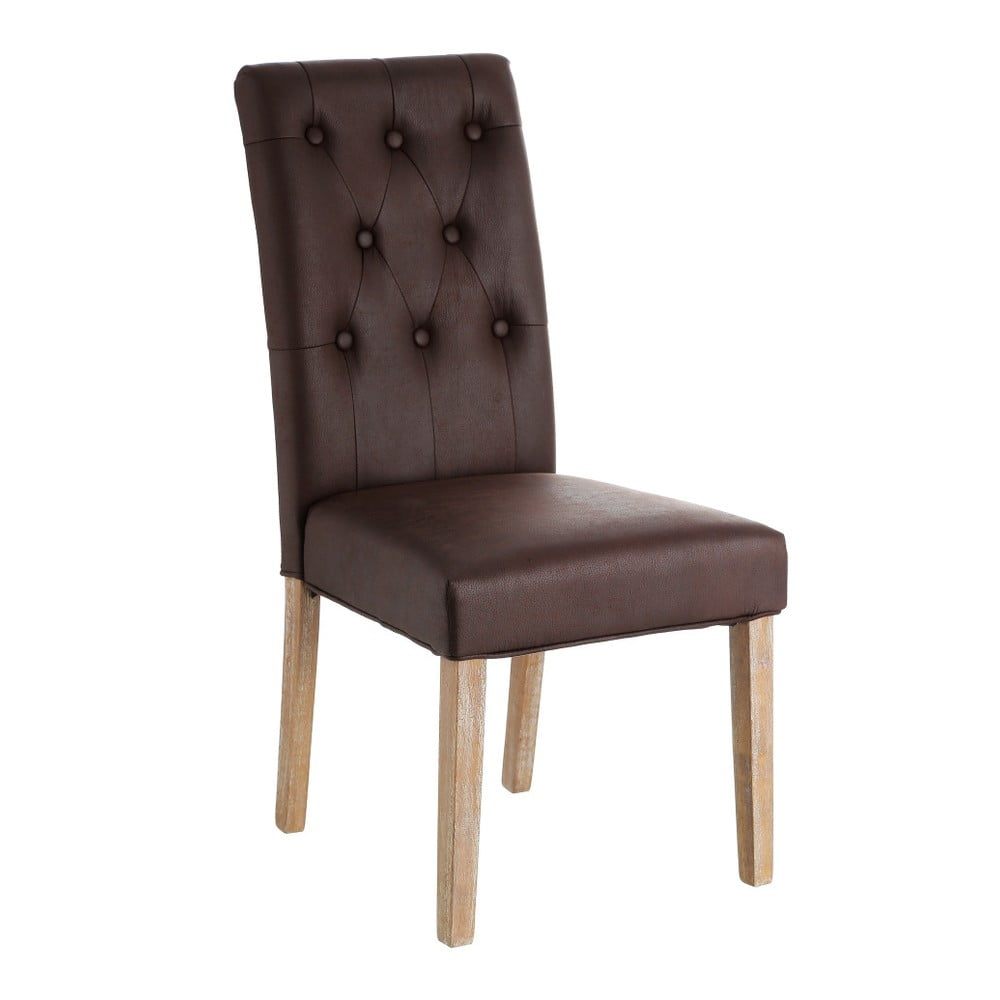 Hnedá stolička Ixia Vintage Albertine
