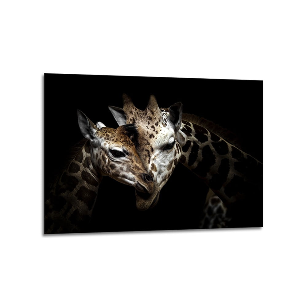 Obrázok Obraz Styler Glas Animals Giraffe, 70 × 100 cm