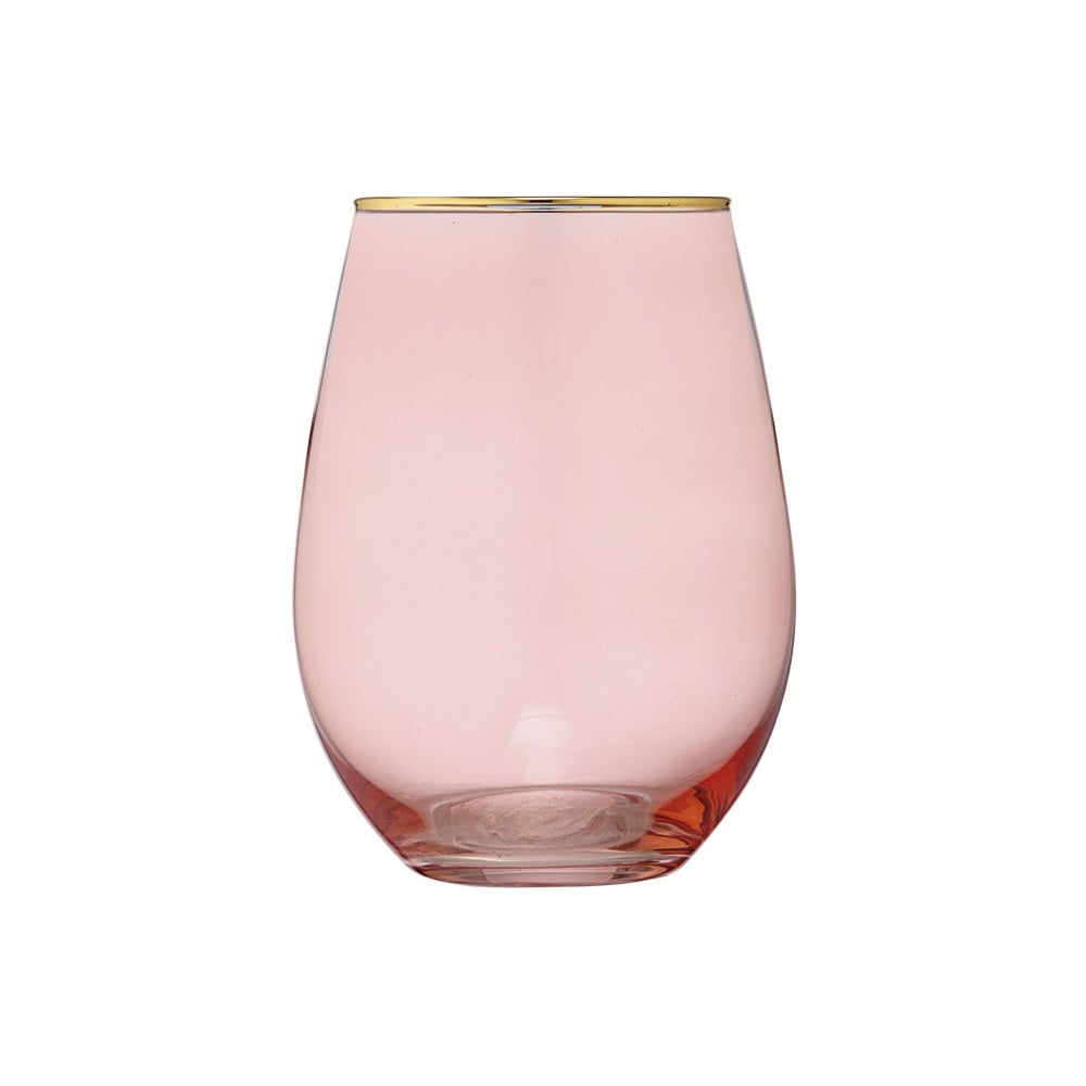 E-shop Ružový pohár Ladelle Chloe, 600 ml