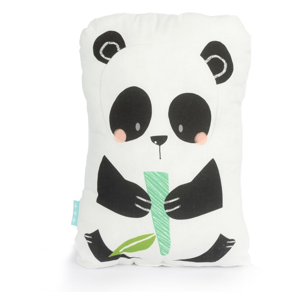 E-shop Bavlnený vankúšik Moshi Moshi Panda Gardens, 40 × 30 cm