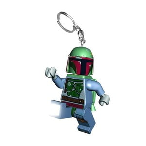 Svietiaca kľúčenka LEGO Star Wars Boba Fett
