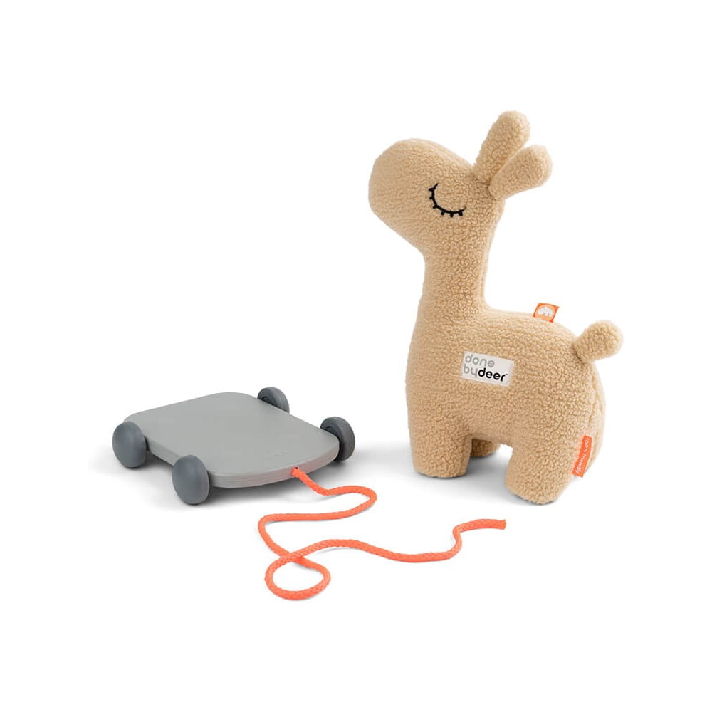 E-shop Plyšová hračka s vozíkom Done by Deer Lalee