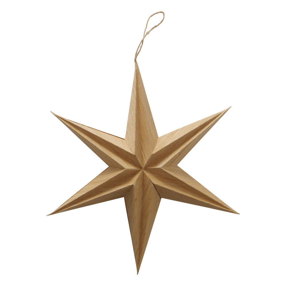 E-shop Vianočná papierová závesná dekorácia v tvare hviezdy Boltze Kassia, ø 30 cm