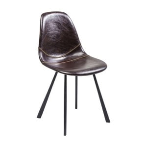 Sada 2 hnedých jedálenských stoličiek Kare Design Lounge