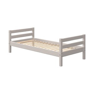 Sivá detská posteľ z borovicového dreva Flexa Classic